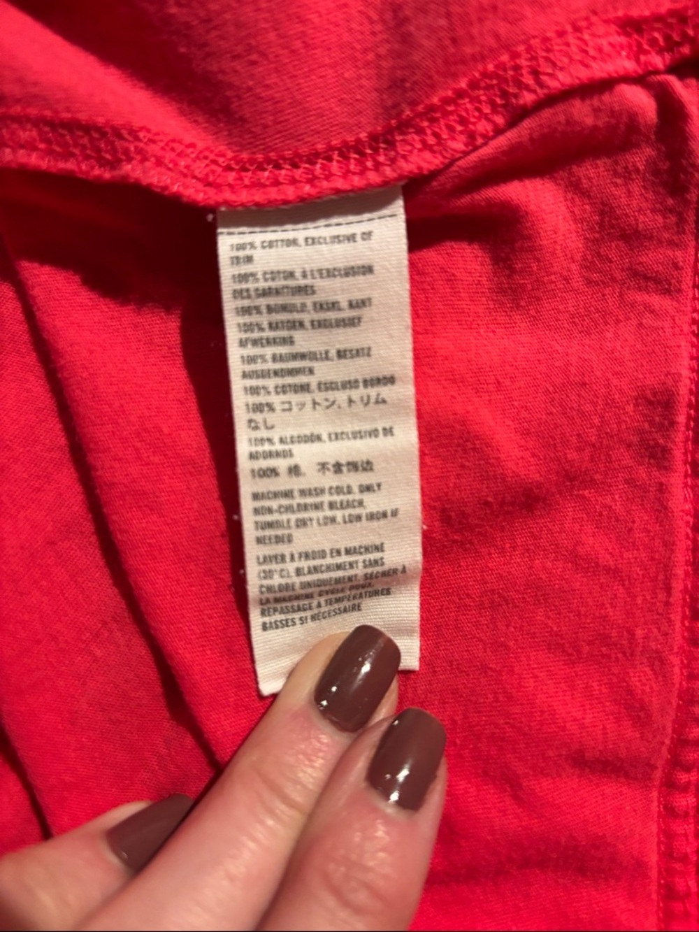 Y2K Abercrombie & Fitch Babydoll Tank Top - Red - M - Picture 8 of 8